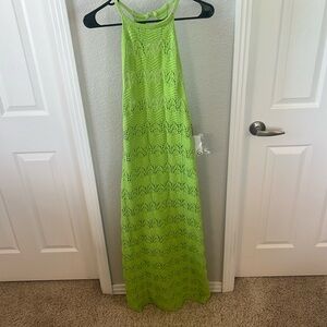 House of Harlow 1960 NWT S Brat Green Knitted Dress cover up.